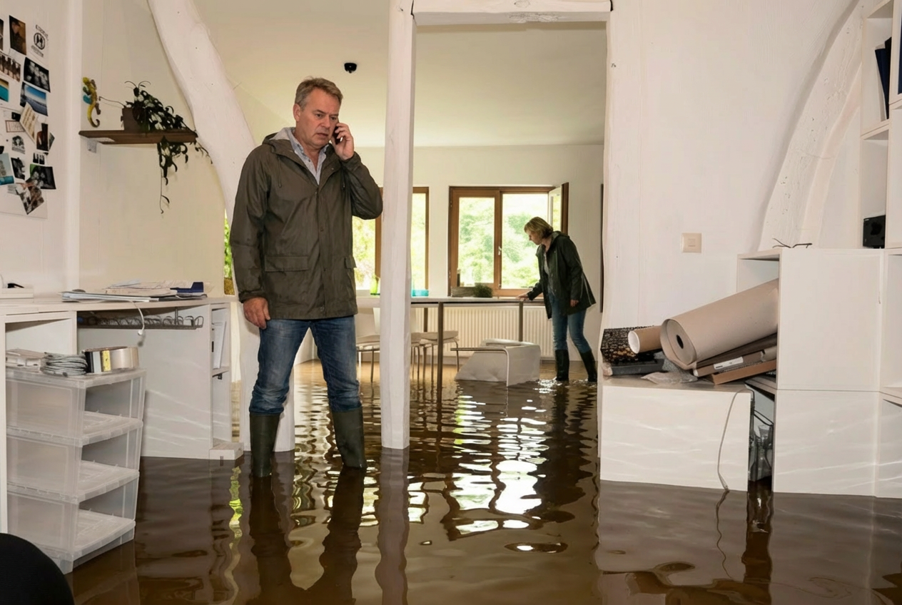 Herstel na waterschade: stap-voor-stap plan