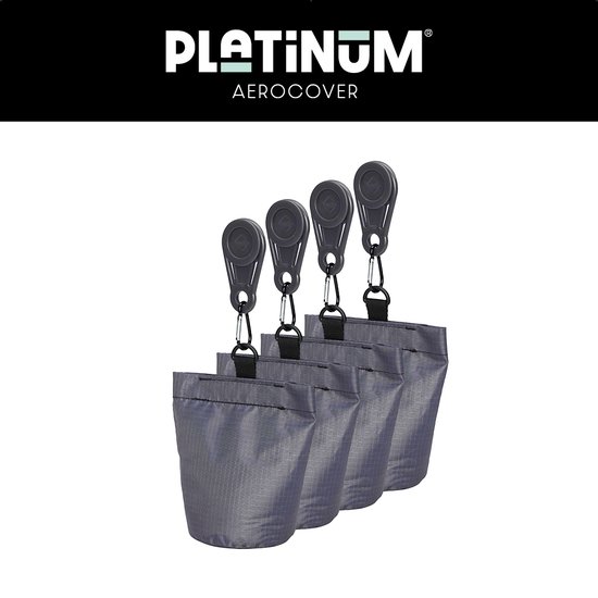 Platinum AeroCover - Accessoires - Zandzakjes voor tuintafel - Zorgt voor afwatering – Voorkomt ophoping van vuil en water