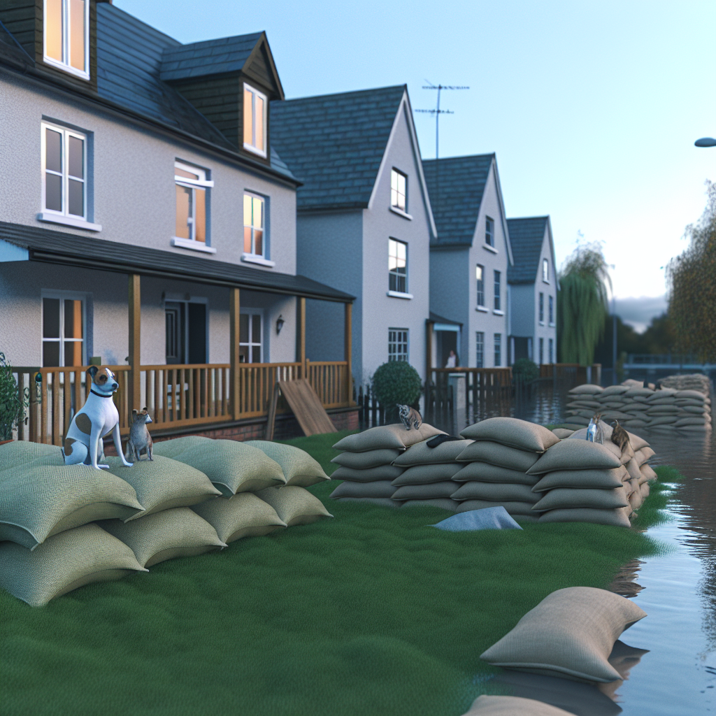 Dieren en overstromingen: hoe bescherm je je huisdieren?